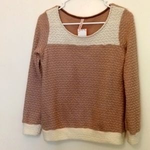Sweater long sleeve brown
